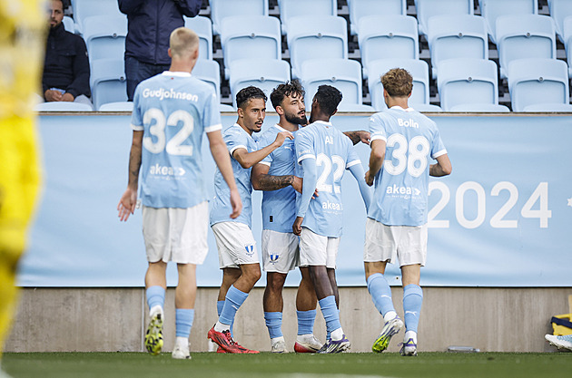 Malmö - Olomouc 3:0, škola při návratu do Evropy. Domácí se trefili z rohu i z penalty