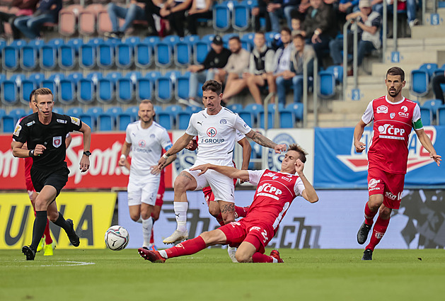 ONLINE: Pardubice - Slovácko 1:1, skóre srovnává domácí rychlík Tanko