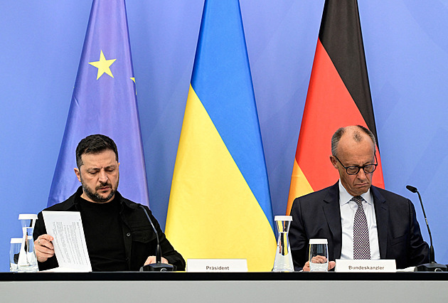EU by mohla použít zmrazená ruská aktiva na podporu Ukrajiny, prosazuje Merz