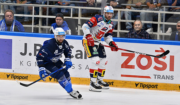ONLINE: Pardubice v Brně srovnaly, Kladno ztrácí s Třincem. Sparta prohrála