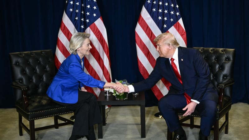 Boj o přízeň Trumpa vyhrála Leyenová, Trump tak konečně naslouchá EU. Přátelství ale má háček.