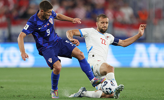 ONLINE: Česko - Chorvatsko 0:0, Součkův pokus bez problémů kryje Livakovič