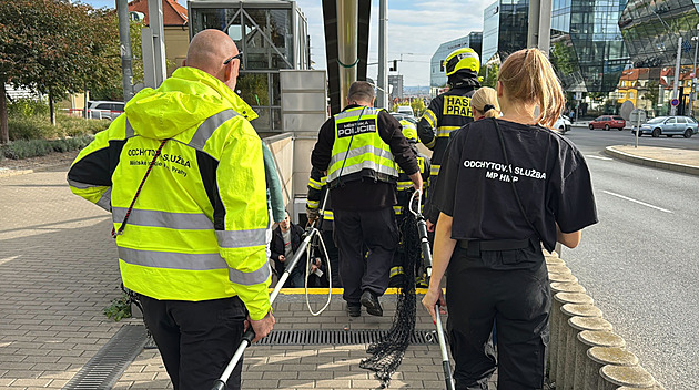 Štěně na pět hodin ochromilo provoz metra A, odchytili ho ve stanici Malostranská
