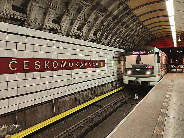 Metro na Českomoravské se otevře do startu MS v krasobruslení, říká dopravní podnik