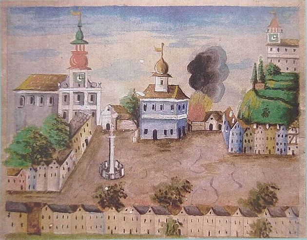 Stájníkovi spadla do slámy lucerna, centrum Javorníku lehlo popelem