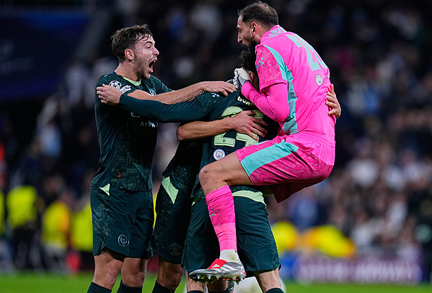 City ovládlo šlágr na Realu, Leverkusen remizoval, Arsenal dominoval