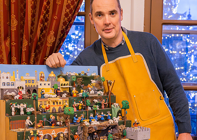 OBRAZEM: Betlém v oříšku i krabičce od sirek. Řezbařinu si zkusí i návštěvníci