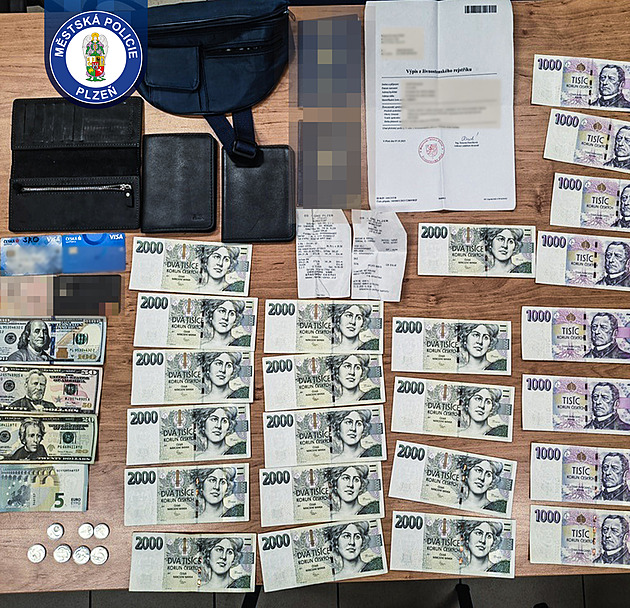 Muž ztratil při placení nákupu ledvinku, měl v ní doklady i téměř 44 tisíc korun