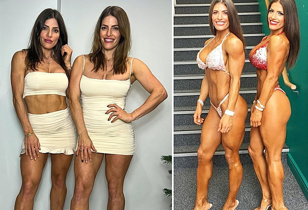 Sexy dvojčata dobývají svět, bodují ve světě fitness