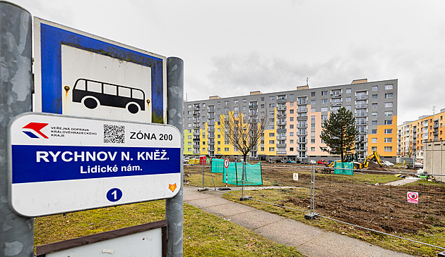 Polidštění Mírové. Největší sídliště v Rychnově dostane nové náměstí